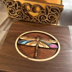 Dragonfly Keepsake Box - Customizable