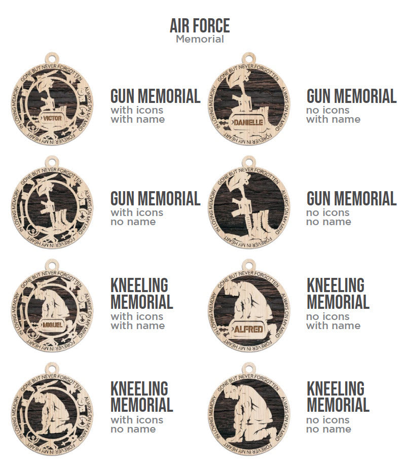 Personalized Military Ornament – Honoring Service and Sacrifice