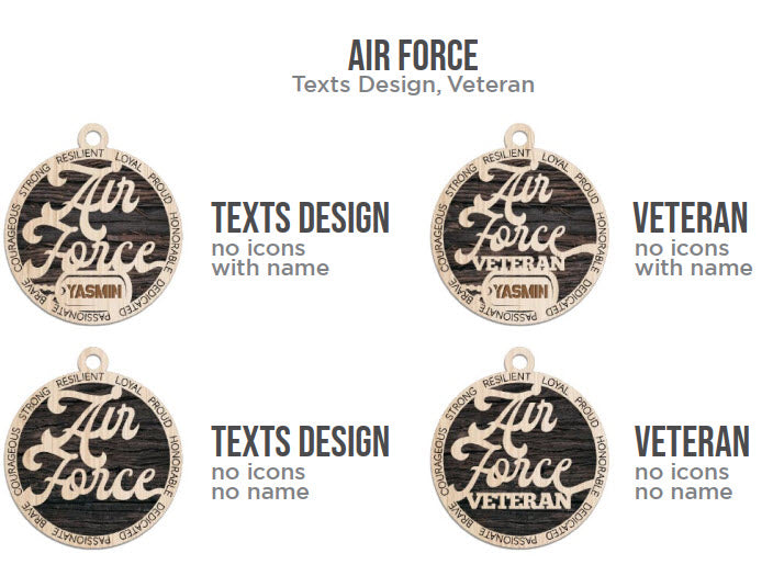 Personalized Military Ornament – Honoring Service and Sacrifice