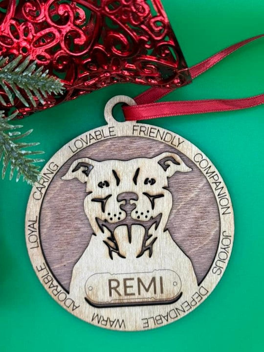 Personalized Dog Breed Ornament – A Tribute to Your Furry Friend