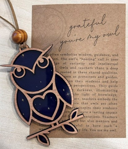 "You're My Owl" Keepsake - Meaningful Teacher Gift