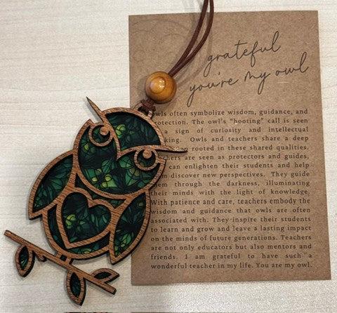 "You're My Owl" Keepsake - Meaningful Teacher Gift